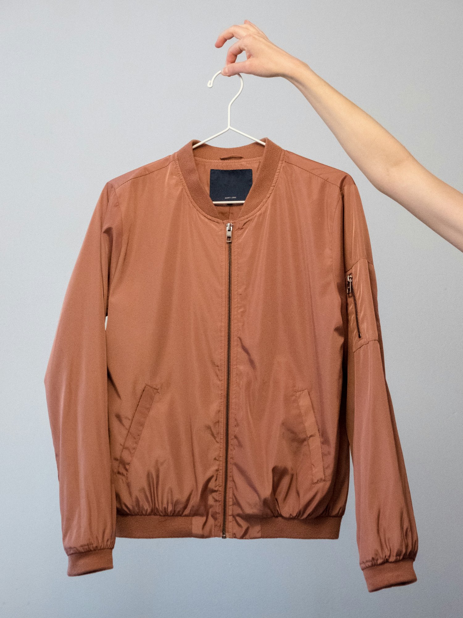 Jacket on hanger